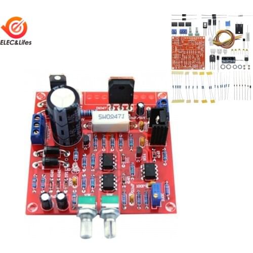Red 0-30V 2mA-3A DC Voltage Regulator power supply Module Continuously adjustable Current power module PCB DIY Electronic Kit