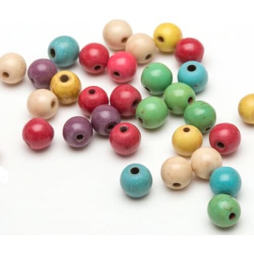 50 100Pcs Colors Round Loose Spacer Seed Natural Stone Beads For Jewelry Making Diy Gift Bracelet Necklace Accessories Wholesale