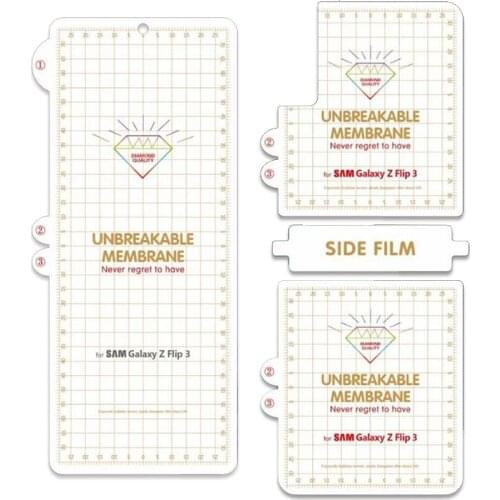 HD&Matte 5D Soft Full Screen Protector for Samsung Galaxy Z Flip 3 Front & Back Hydrogel 3D Unbreakable Membrane TPU Film