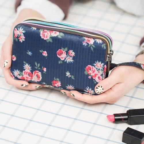 New 1 Pcs Women Lady Wallet Purse Zipper Fashion Durable for Mobile Phone Coin Money SCI88