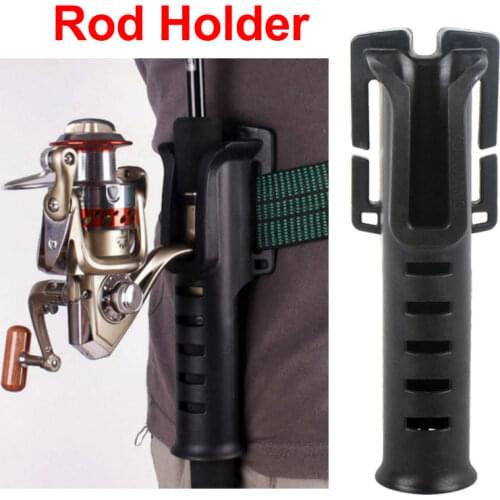 Belt Rod Holder Portable Pole Inserter Fishing Rod Pesca Multi-function Rack Fishing Rod Quick Belt Holder Accessory Rods X516G