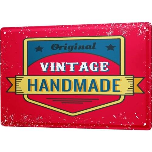 SINCE 2004 Sheet Metal Sign Office Workshop Handmade Vintage