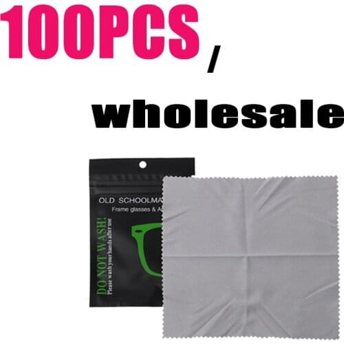 100pcs Clean Without Traces Anti-fog Glasses Cloth Lens Anti-fog Cloth for Eyewear Accessories Wholesale