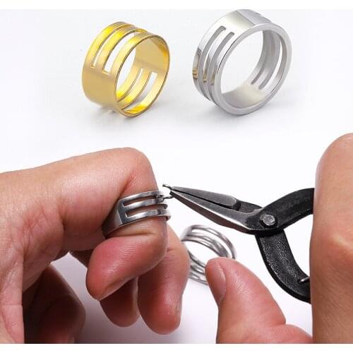 2pcs/lot Stainless Steel Jump Rings Open Ring Tool For Necklace Bracelet DIY Jewelry Supplies Circle Bead Pliers Opening Tools