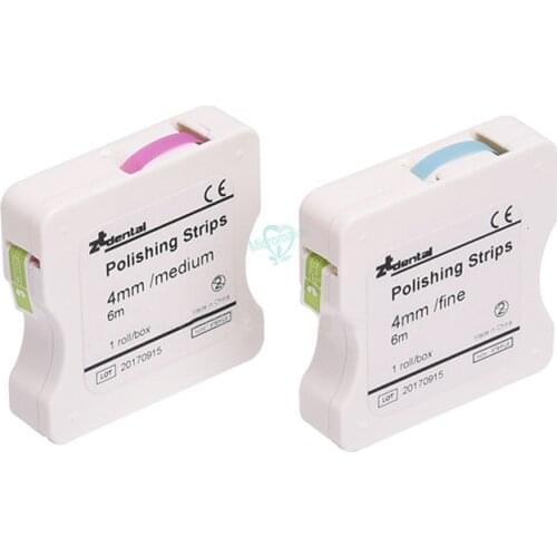 Dental 4mm Polishing Strip Roll Resin Tooth Grinding Sanding Teeth Whitening Dental Tool For Dentist Material