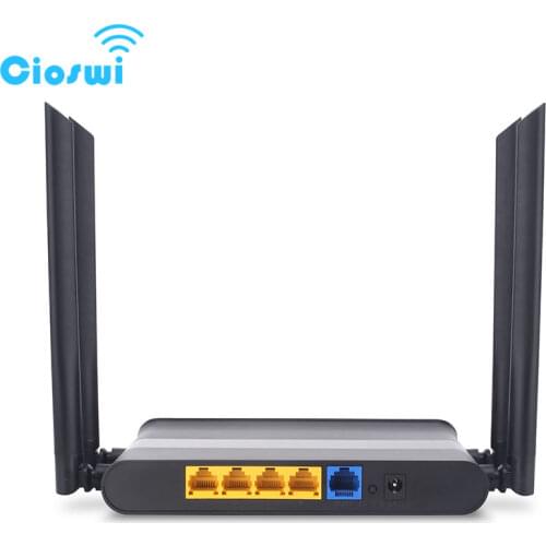 Cioswi FCC CE Certification 2.4G 300Mbps Openwrt Home Professional Wireless Wifi Router Stable Wifi Signal DDR2 128MB Flash 16MB