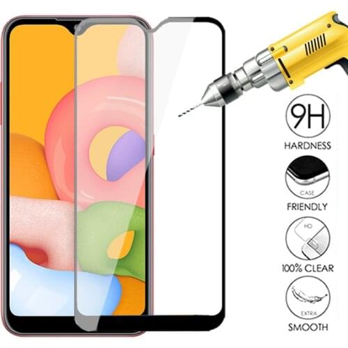 9H Tempered Glass for Samsung A01 A10S M01s M01 A10 Screen Protector for Samsung Galaxy M 01 S A 10 Protective Glass Full Cover