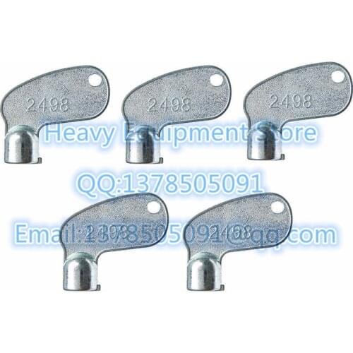 5 PCS 2498 Key For Bomag Isuzu Kobelco Magnum For Mitsubishi Morooka Pel Jcb 3CX TCM Construction Machinery Kets