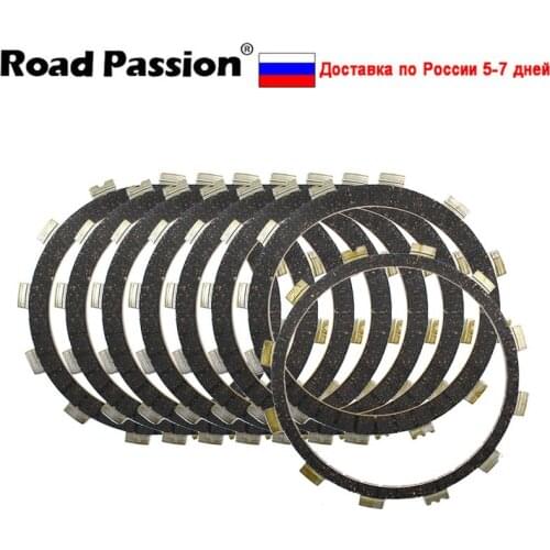 Road Passion 8pcs Motorcycle Clutch Friction Plates Kit For YAMAHA VMX12 V-MAX 1200 1988-2007 XVZ1300 XVZ 1300 2003-2013
