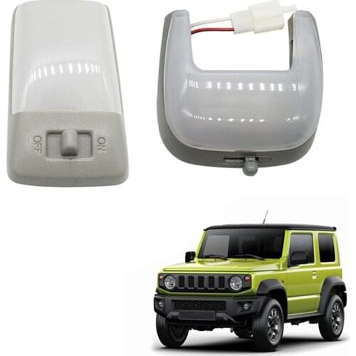 Car Interior Front+Rear Roof Map Dome Light Reading Lamp Ceiling Lamp for Suzuki Jimny JB43