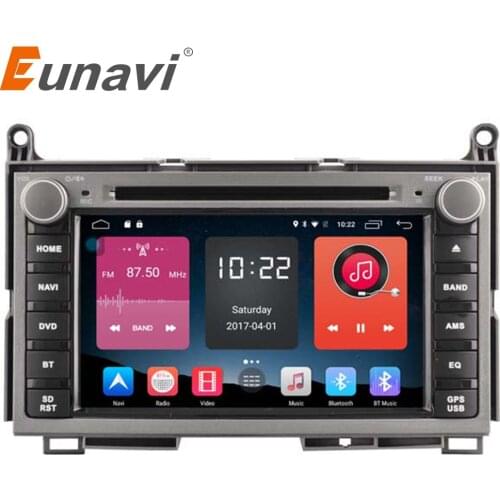 Eunavi 2GB 2 din Android 9.0 quad core car dvd player autoradio stereo gps tape recorder for TOYOTA VENZA 2008-2015 head units
