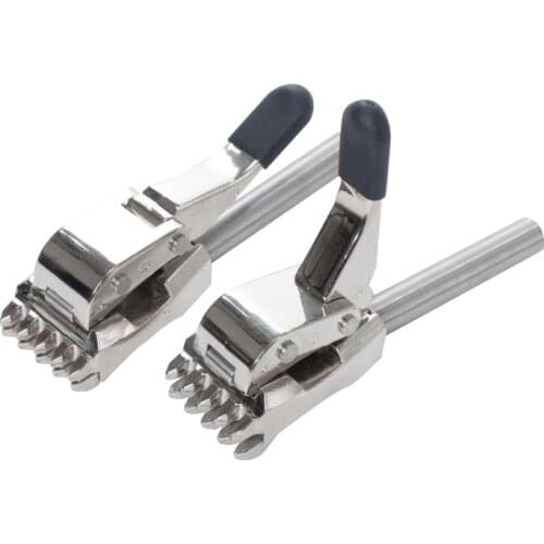 1PC 12.2mm /12.0mm Hybrid Clamp for Tennis Badminton Racket Base Clip Clamp Machine Tools with 5 Tooth