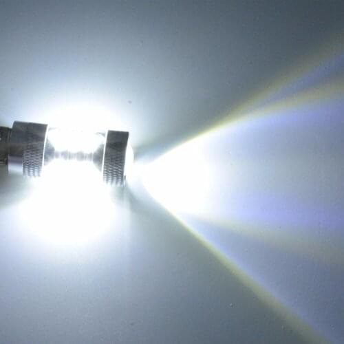 2Pcs White 80W High Power 900 Lm H1 Fog Light Lens Bulbs DRL Lamp Cree Chips 16SMD Auto Car Daytime Running Driving Lights