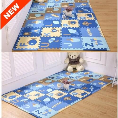 28PCS New Style Foam Puzzle Mats Baby Play Mat EVA Puzzle Mats Children Foam Play Mat Children Rugs 1.4cm Thickness PX80