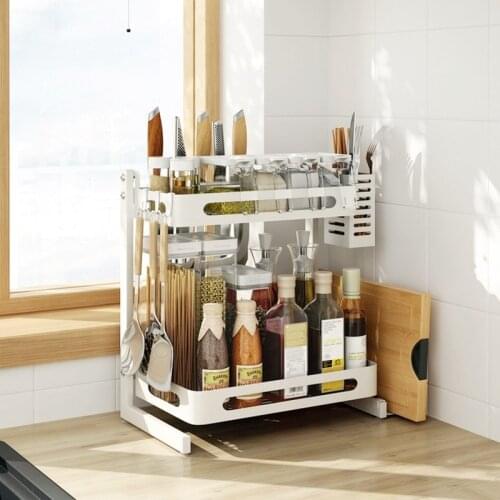 Kitchen Shelving Mesa Multifunctional Dressing Dressing Storage Rack Storage Rack