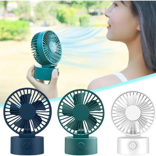 Office Desktop Fan Student Dormitory Desktop Mini Silent Small Electric Fan USB Plug-in Fan Smart Temperature Control System