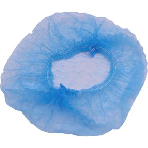 Non-woven Disposable Shower Caps Dust Hat Women Men Bath Caps For Spa Beauty Salon Bathroom Bonnets Hotel Accessories Hair