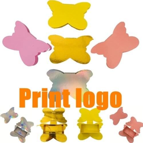 NEW wholesale butterfly lash box alse Eyelash packaging box fake 3d mink lashes boxes faux cils strip case empty