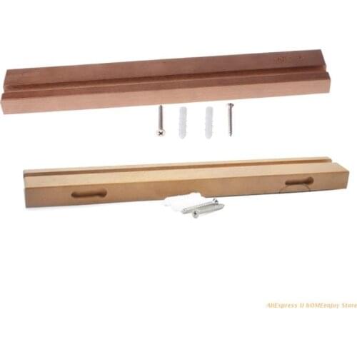 Durable Beech Record Display Stand Bracket Turntable Holder for LP Vinyl Records Dropship