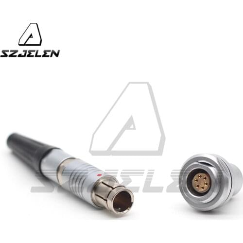 S103 Series 1F 6 Pin Waterproof Connector,Metal Connector For Industrial Equipment and Beauty Instrument