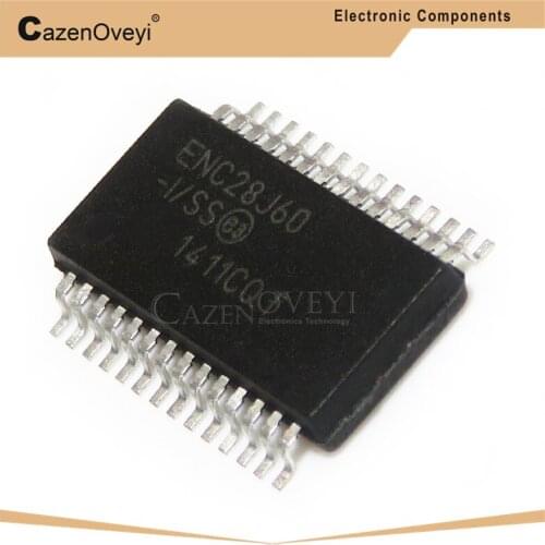 1pcs/lot ENC28J60-I/SS ENC28J60-I/SO ENC28J60 SOP-28 SSOP-28