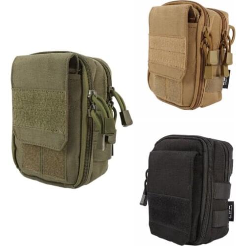 1pc Military Sport Nylon Pouch Utility Travel Waist Bag Sling Shoulder Bag Hiking Jogging Running climbing bags