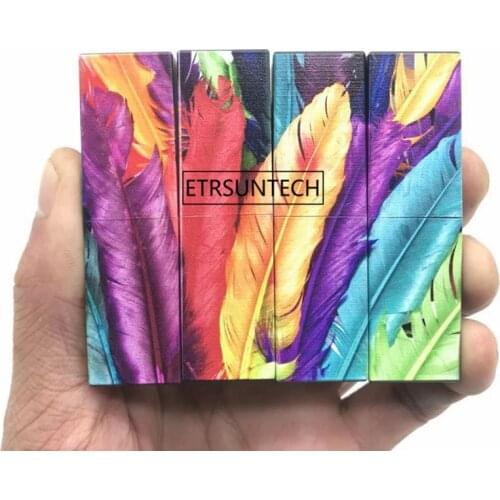 3D 12.1mm Empty Lipstick Tubes Lip Balm Gloss Tubes DIY Lips Tubes Cosmetic Containers F1872