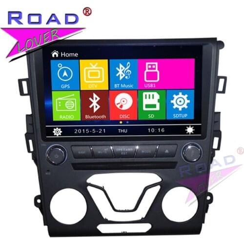 TOPNAVI Wince 6.0 2Din 9Inch Car Multimedia DVD Auto Player Radio For Ford Mondeo 2013 Stereo GPS Navi Magnitol 800*480 MP3 SD