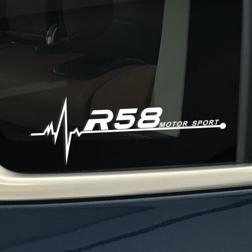 Car Styling Window Body Door Sticker Decals For Mini Cooper One S JCW R50 R53 R55 R56 R60 R61 F54 F55 F56 F60 Car Accessories