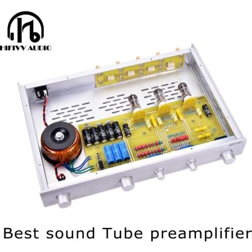Hi End Audio Electron Tube Preamplifier for home stereo amplifiers pre-amplifier ECC83 12AX7
