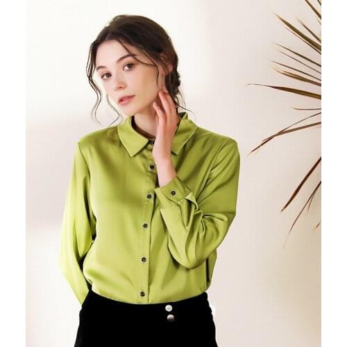 Davidartlife Womens Satin Shirts