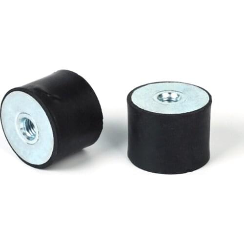 DIY 10PCS DD1010/1515 M4 DD type Internal Thread Rubber Shock Absorber Rubber Vibration Isolator