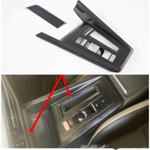 For Golf 8 MK8 2021 Gear Shift Box Panel Front Water Cup Cover Frame Car Accessories