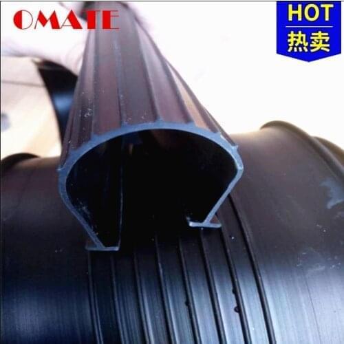 2M OMATE Garage door accessories electric flip plate garage door side sealing strip garage door iron frame side sealing tape