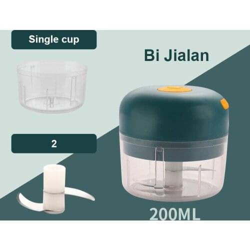 Electric Garlic Masher Garlic Press Vegetable Chili Meat Garlic Chopper Press USB Masher Machine Kitchen Gadgets For Home