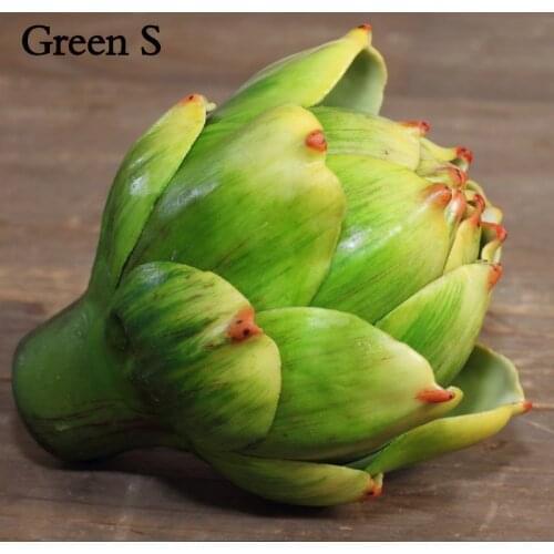 Artificial Artichoke Succulent Plant Plastic Flower Pineapple Head Home Decor Craft Wedding Christmas Decoration DIY Accessories