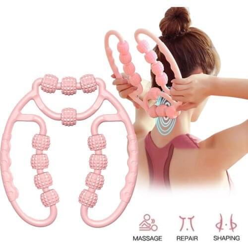 12-wheel Beautiful Leg Massager Roller Ring-shaped Leg Clamp Massager Roller Muscle Relaxation Thin Thigh Body Gym Equipment