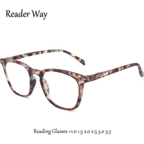 Fashion Color Ladies Reading Glasses Spring Hinge Quality Lightweight Womens Presbyopic Eyeglasses +1.0 1.5 2.0 2.5 3.0 3.5