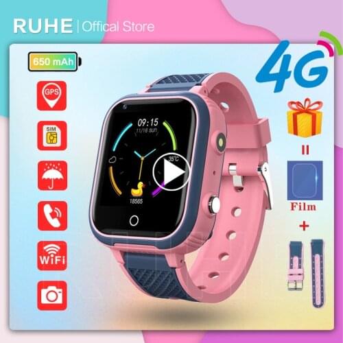 Smart Watch Kids GPS 4G Wifi Tracker Waterproof Smartwatch Kids Video Call Phone Watch Call Back Monitor Smartwatch LT21