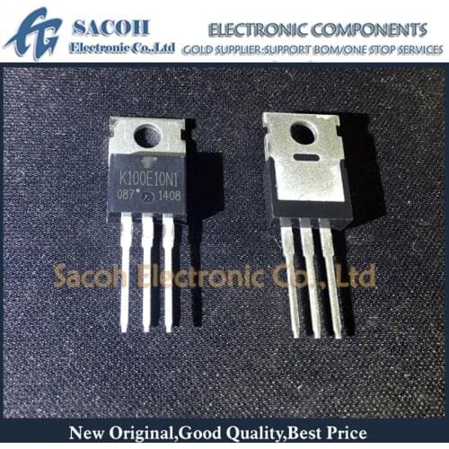 Free Shipping 10Pcs TK100E10N1 K100E10N1 or TK100A10N1 K100A10N1 TO-220/TO-220F 100A 100V Silicon N-channel MOS