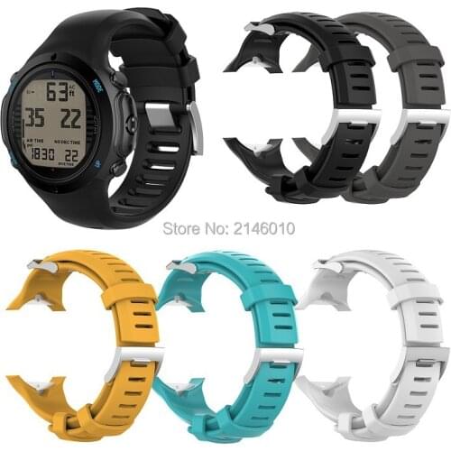 Adjustable Breathable Replacement Silicagel Soft Band Strap For D6 Dive/ D6i NOVO/ZULU Smart Watch 2, Wearing Modes, Men Women
