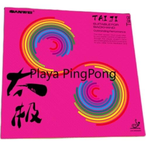 SANWEI TAIJI PLUS (TAICHI) SANWEI Table Tennis Rubber (Pink Tension Sponge) SANWEI Ping Pong Rubber