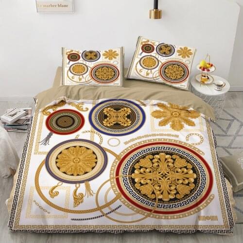 Luxury 3D Bedding set Europe Queen King Double Duvet cover set Bed linen Comfortable Blanket/Quilt cover Bed Set Palace circle