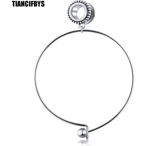 TIANCIFBYJS Hoop Ring Dangle Ear Plugs Gauges Surgical Steel Sexy Flesh Tunnels Body jewelry Piercing Expansion Stretching 70pcs