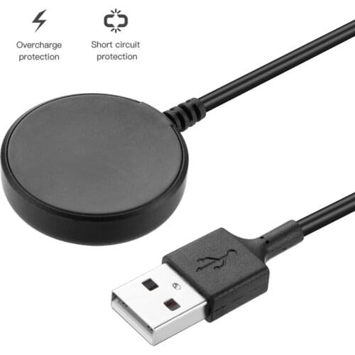 Smart Watch Wireless Charging Cable Charger for Samsung Galaxy Watch Active SM-R500 Smartwatch 1m USB Charging Cable