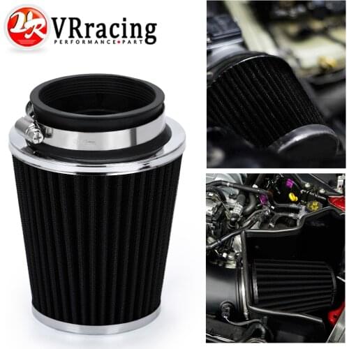 Universal Car High Flow Cold Air Intake Air Inlet Air Intake System Mushroom Head Air Filter For Neck 76mm/70mm/63.5mm/ 60mm