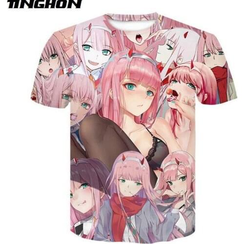 XS-7XL DARLING In The FRANK T Shirt Men/women 3D Printed T-shirts Casual Harajuku Style Tshirt Streetwear Summer Tops