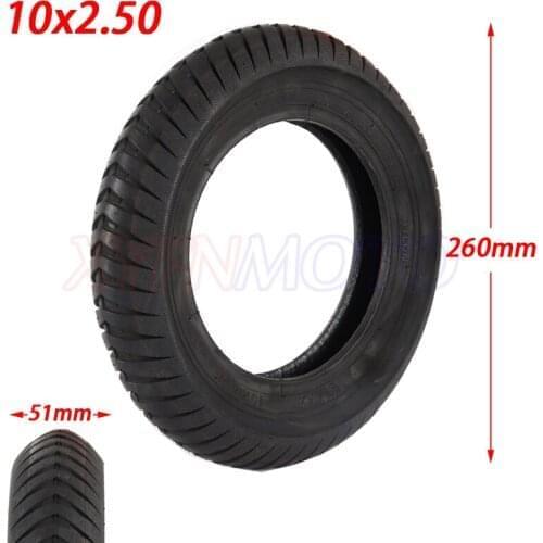 10 Inch 10x2.50 Inner Outer Tyre 10*2.50 Pneumatic Tire for Electric Scooter Balance Drive Bicycle Accessories