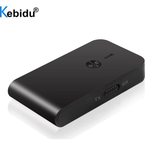2-in-1 Bluetooth 5.0 Transmitter Receiver Wireless Adapter With Mic Support Handsfree A2DP For TV Headphone PC Audio Speaker Car