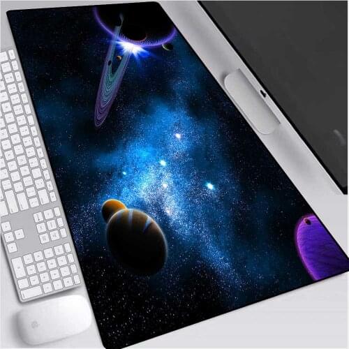 Moon Sky on The Planet HD Wallpaper Large Mouse Pad XXL Computer Notebook Office Keyboard Game Accessories Gaming Desk Mousepad